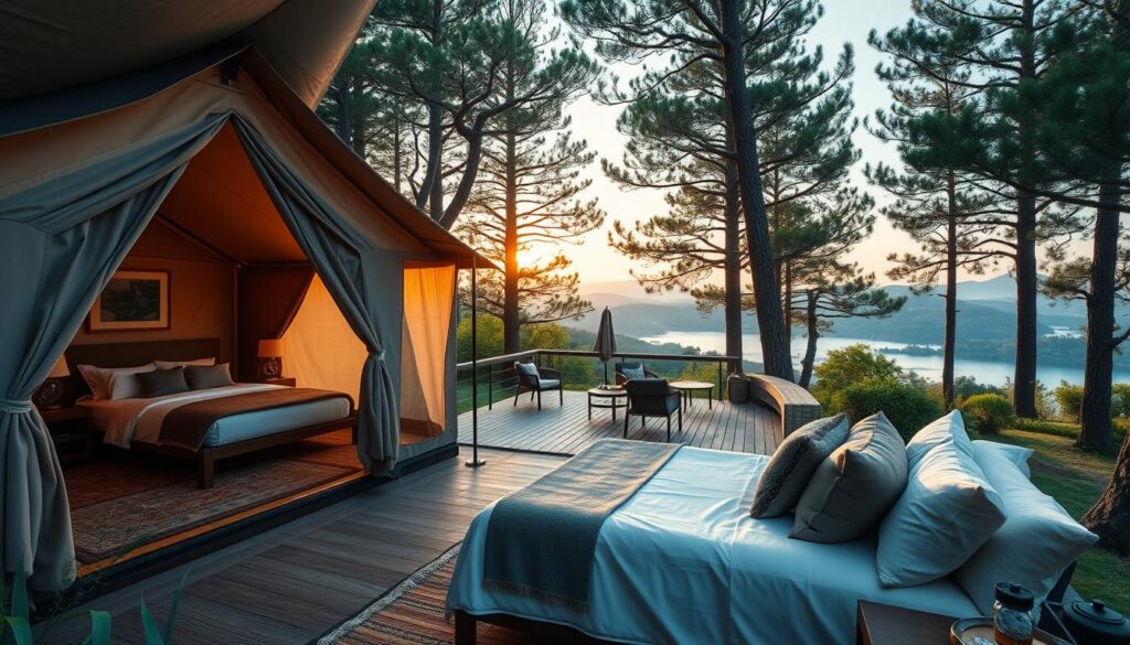 Luxus Glamping Unterkunft Luxus Glamping Unterkunft