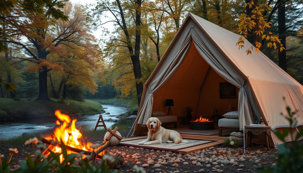 Natur und Komfort beim Glamping Natur und Komfort beim Glamping