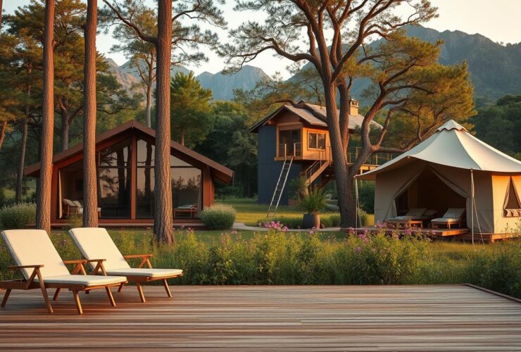 glamping lodges