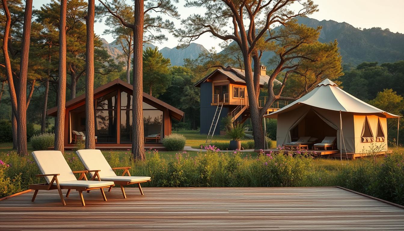 glamping lodges
