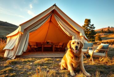 glamping mit hund
