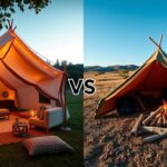 glamping vs camping