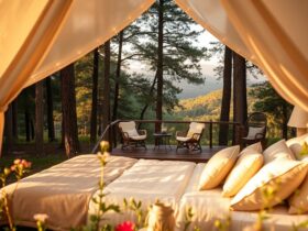 romantisches glamping