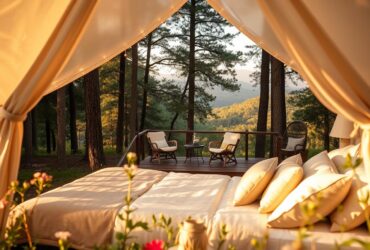 romantisches glamping