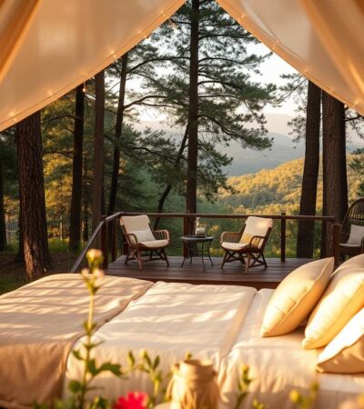 romantisches glamping