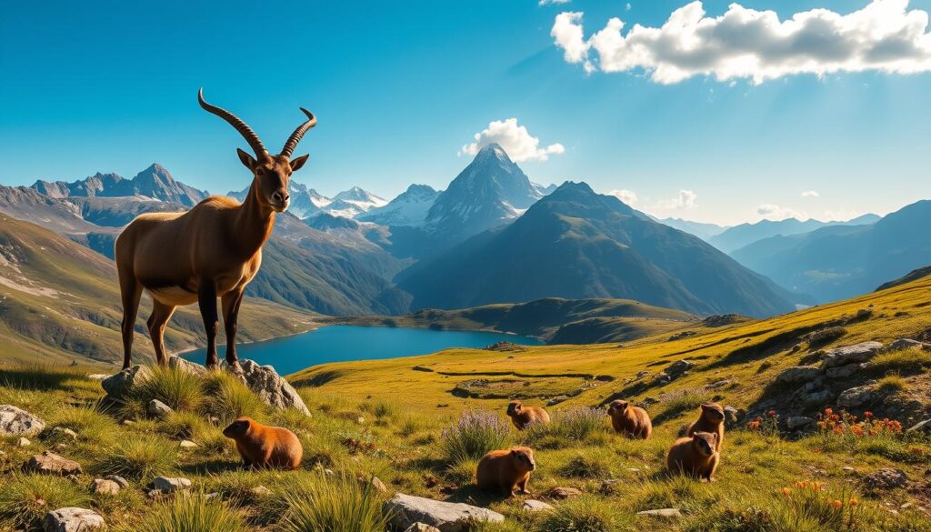 Alpen Lebensraum Tierwelt Alpen Lebensraum Tierwelt