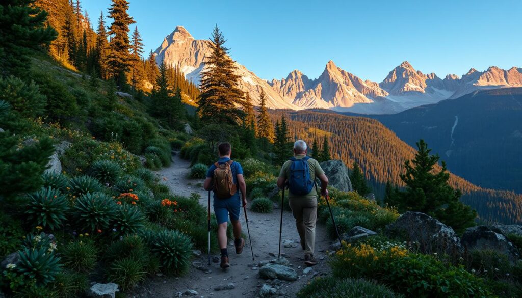 Anspruchsvolle Wanderung mit Aussicht Anspruchsvolle Wanderung mit Aussicht