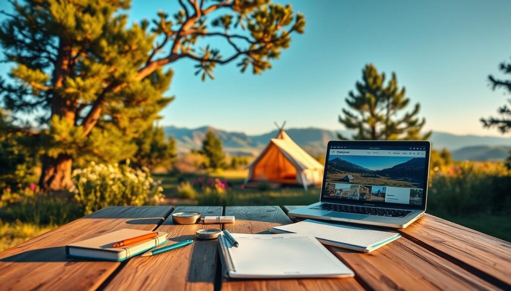 Budgetplanung für Naturunterkunft