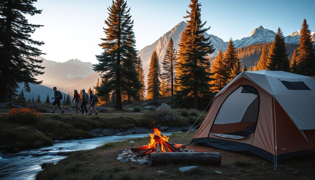 Campingplätze Wanderungen