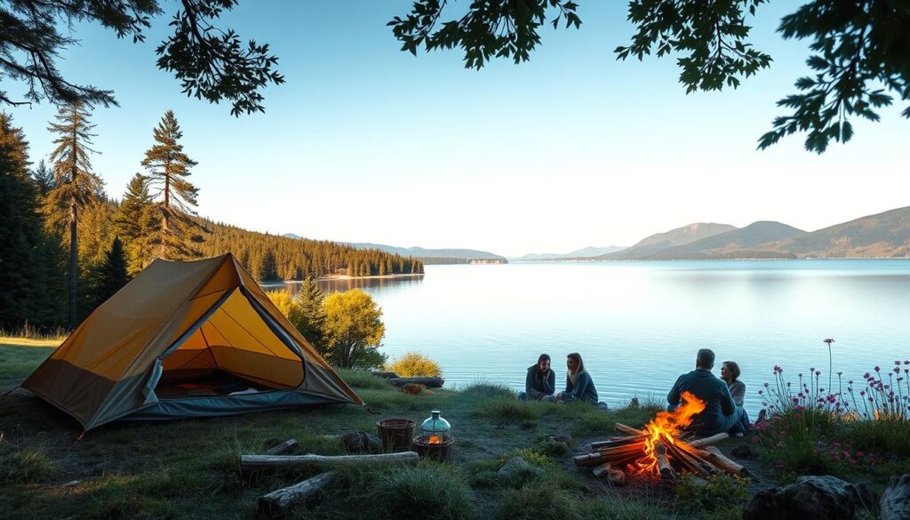 Natur Campingplatz am See