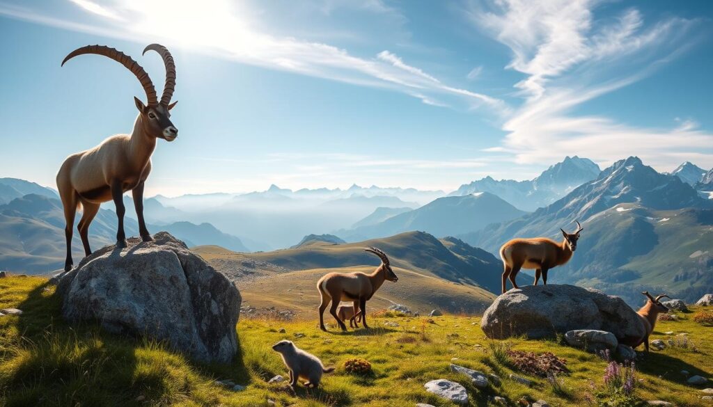 Überblick Alpentiere