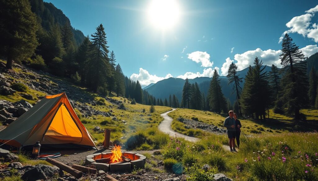 Wanderwege Campingplatz