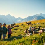 alpentiere mit kindern entdecken