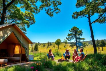 glamping gruppenurlaub