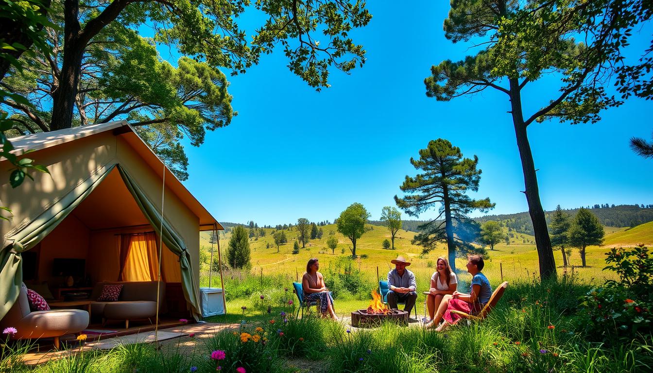 glamping gruppenurlaub