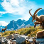 tiere der alpen