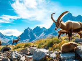 tiere der alpen