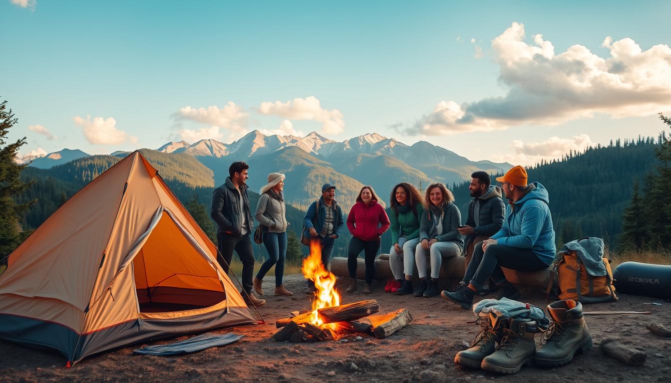 wandern camping kombi