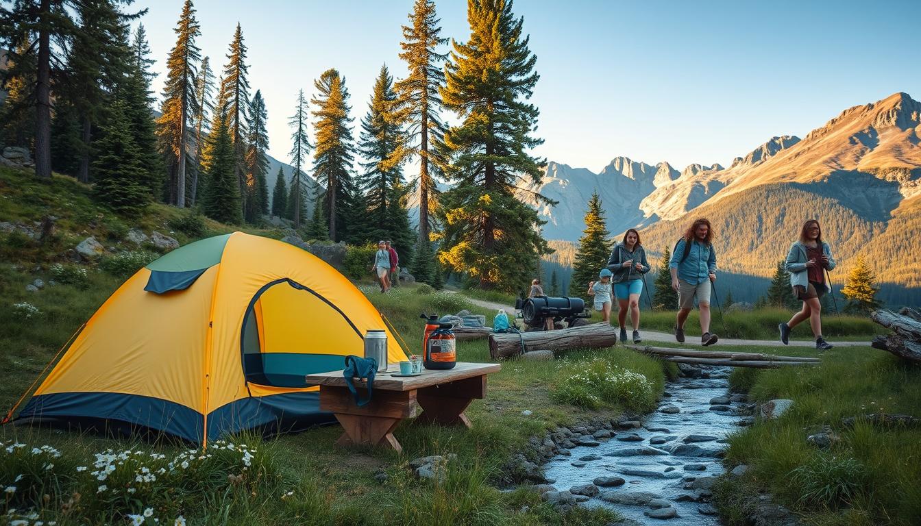 wanderurlaub camping